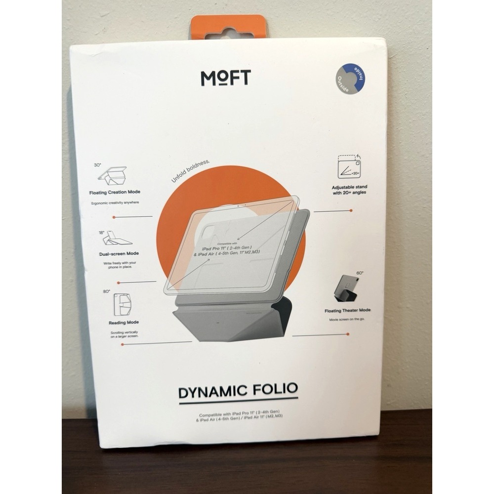 MOFT Dynamic Folio Case iPad Pro 11" & iPad Air (2-4th Gen) /iPad Air 11" (M2,M3